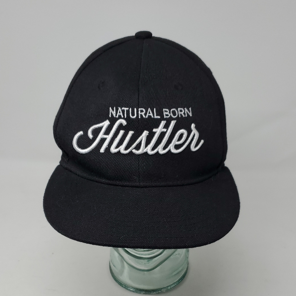 Hustler  OSFM Black 'Natural Born Hustler' Cap  Baseball Trucker Hat